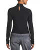Derek Lam Krini Wrap L/S Jersey Top - Black - Thumbnail 3