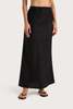 Faithfull The Brand Faye Skirt - Black - Thumbnail 1