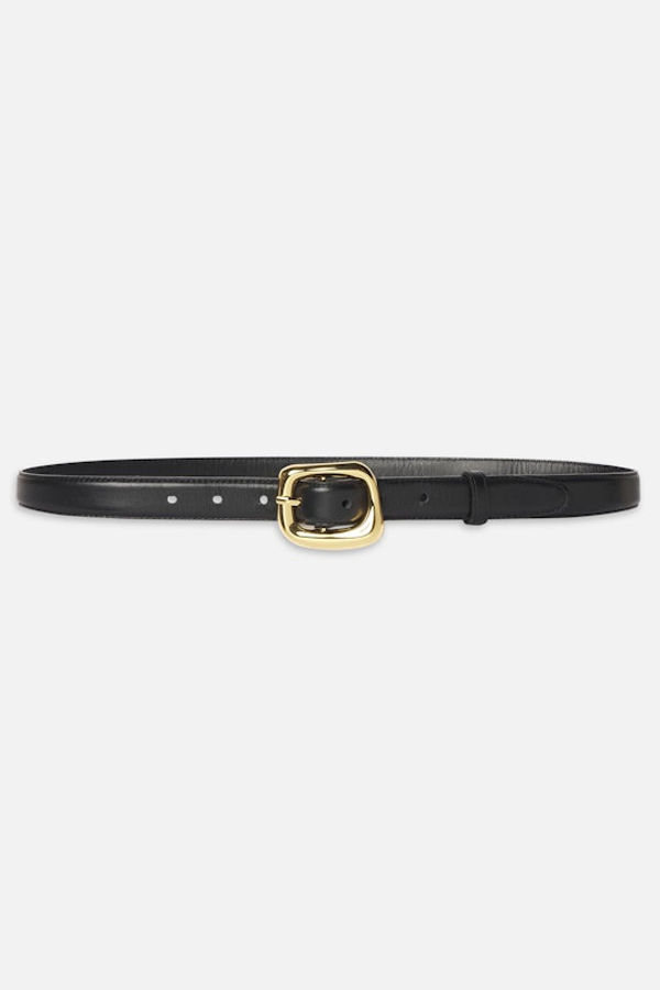 Frame Organic Buckle Belt - Black