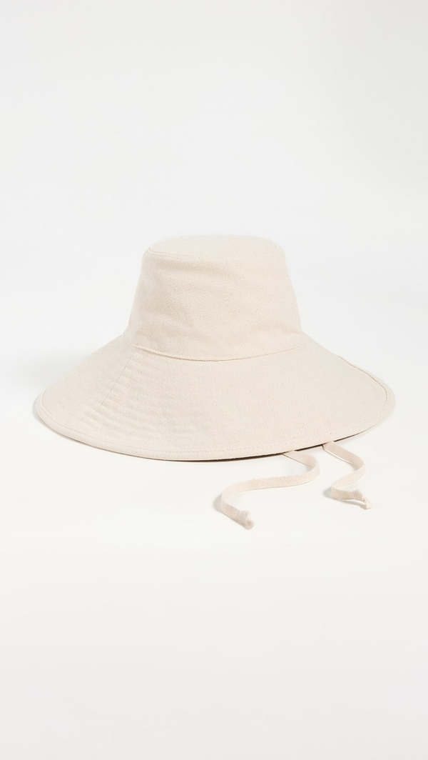 Lillie Alexander Boutique Hat Attack Livvy Canvas Sunhat - Natural
