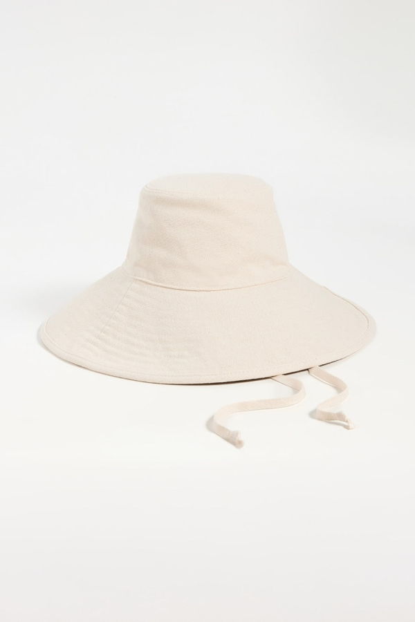 Lillie Alexander Boutique Hat Attack Livvy Canvas Sunhat - Natural