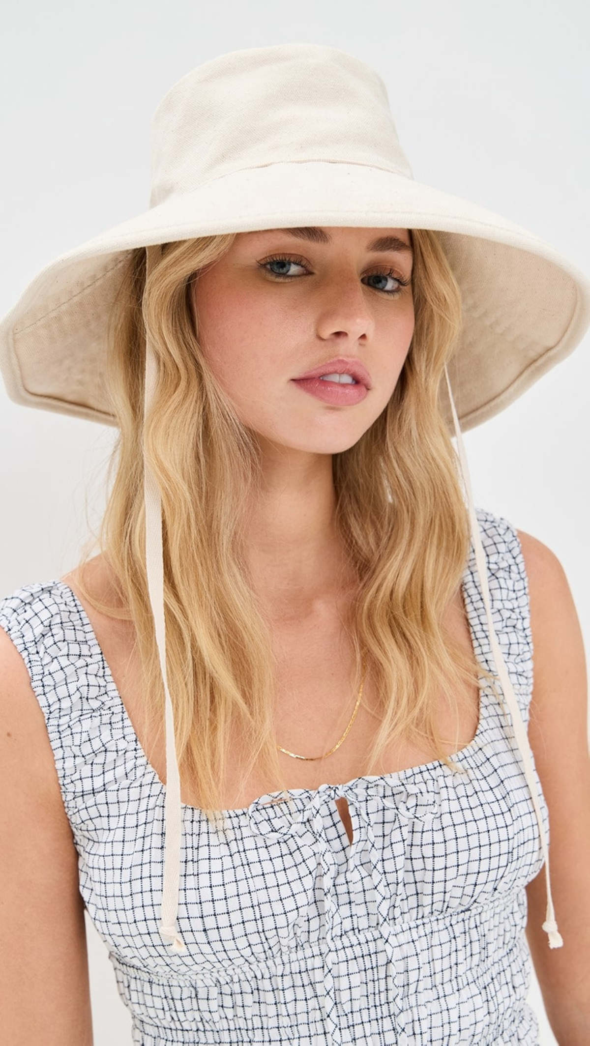 Lillie Alexander Boutique Hat Attack Livvy Canvas Sunhat - Natural - Image 2 of 2