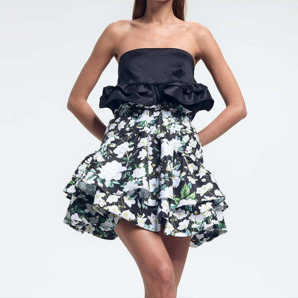 Kika Vargas Maye Skirt - Black Magnolia Kika Vargas Maye Skirt - Black Magnolia