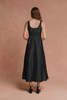 LOVAAN Cate Midi Dress - Black - Thumbnail 2