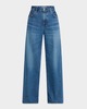 Moussy Vintage Atlantis Remake Flare Jeans - Blue - Thumbnail 3
