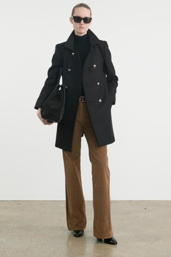 Nili Lotan Rori Peacoat - Black