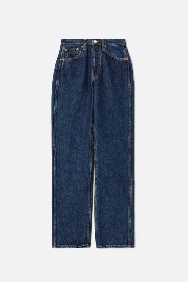 RE/DONE 90's High Rise Loose Jean - Heritage Rinse