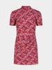 Saloni Draped Min Dress - Quail Magenta - Thumbnail 5
