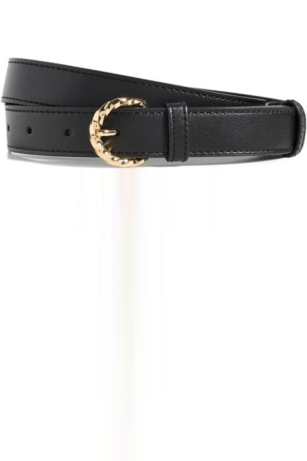 Ulla Johnson Gia Twisted Buckle Belt