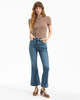 Veronica Beard Carson Kick-Flare Jean - Roadside Blue - Thumbnail 1