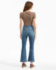 Veronica Beard Carson Kick-Flare Jean - Roadside Blue - Thumbnail 2