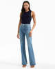 Veronica Beard Crosbie High Rise Wide Leg Jean - Ripple Haze - Thumbnail 1