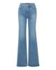 Veronica Beard Crosbie High Rise Wide Leg Jean - Ripple Haze - Thumbnail 3
