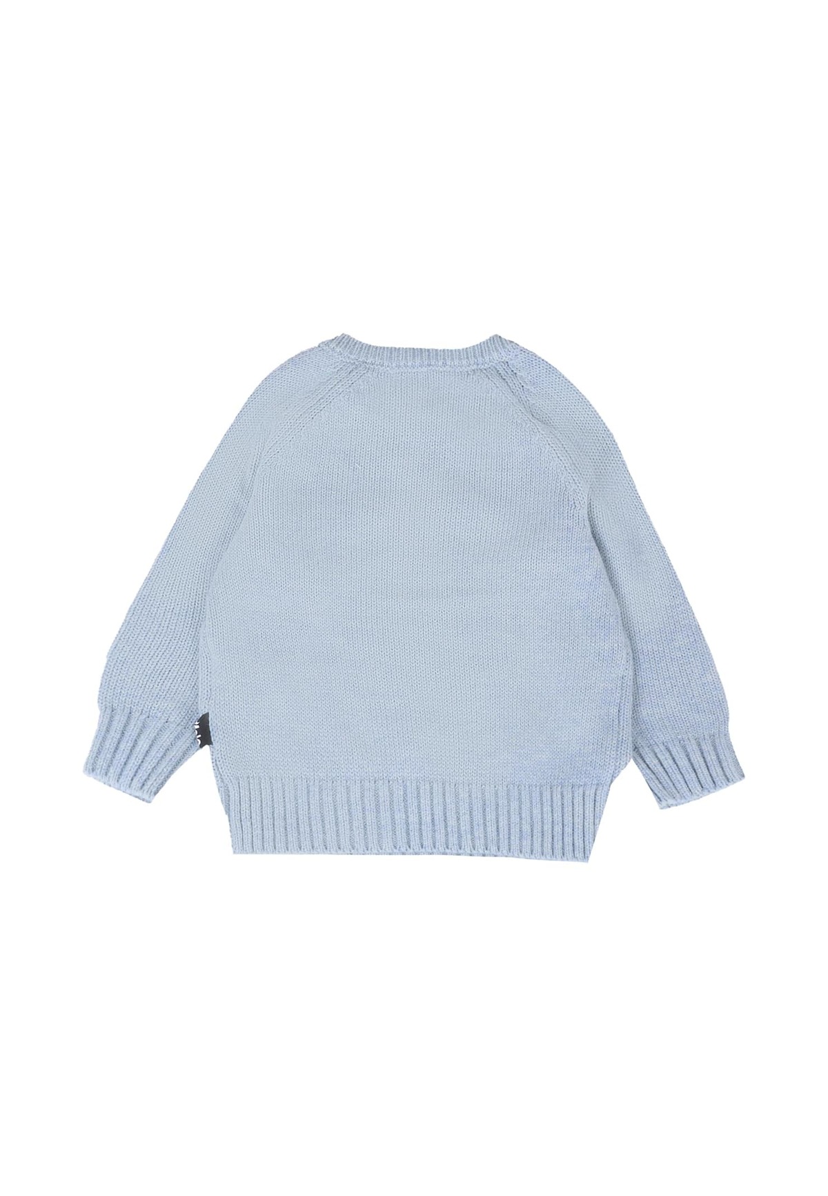 MOLO Sweater With Bear - Light Blue - Image 2 of 2