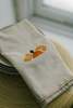 Darzah Orange Tatreez Tea Towel - Thumbnail 1