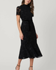 Shoshanna Pierre Dress - Jet Black - Thumbnail 1
