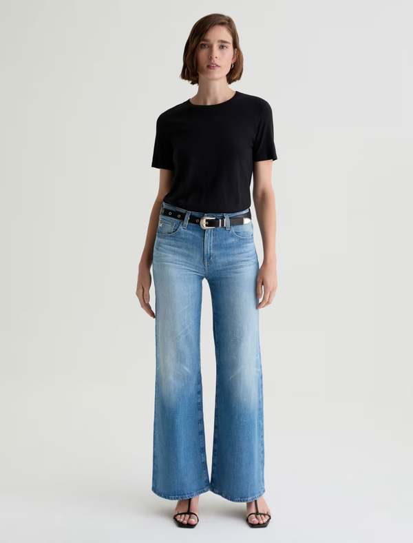 AG Jeans Saige Wide Leg Jeans