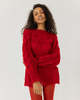 The Knotty Ones Jūra Sweater - Poppy Red - Thumbnail 1