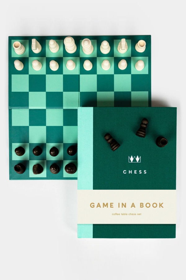 Suck UK Coffee Table Book Games Chess Game