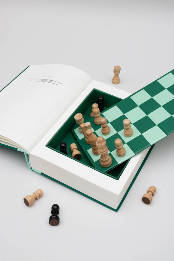 Suck UK Coffee Table Book Games Chess Game