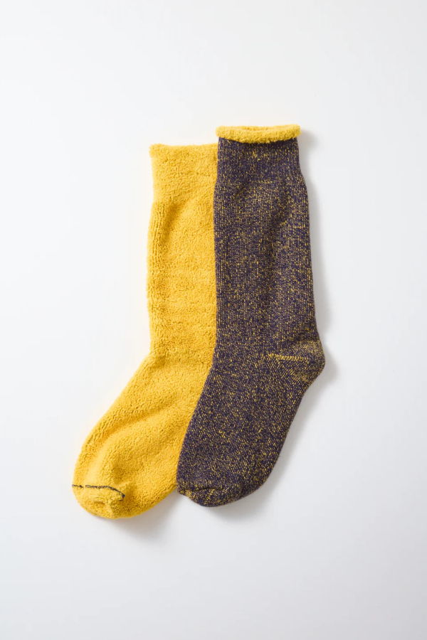 Rototo Reversible Pile Socks