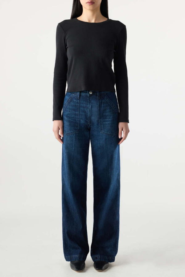 amo denim Greta Trouser Jeans - Heartthrob