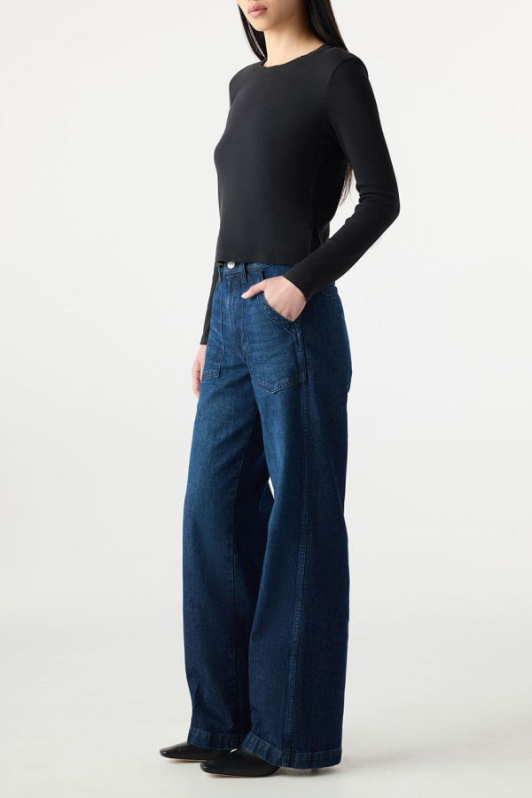 amo denim Greta Trouser Jeans - Heartthrob