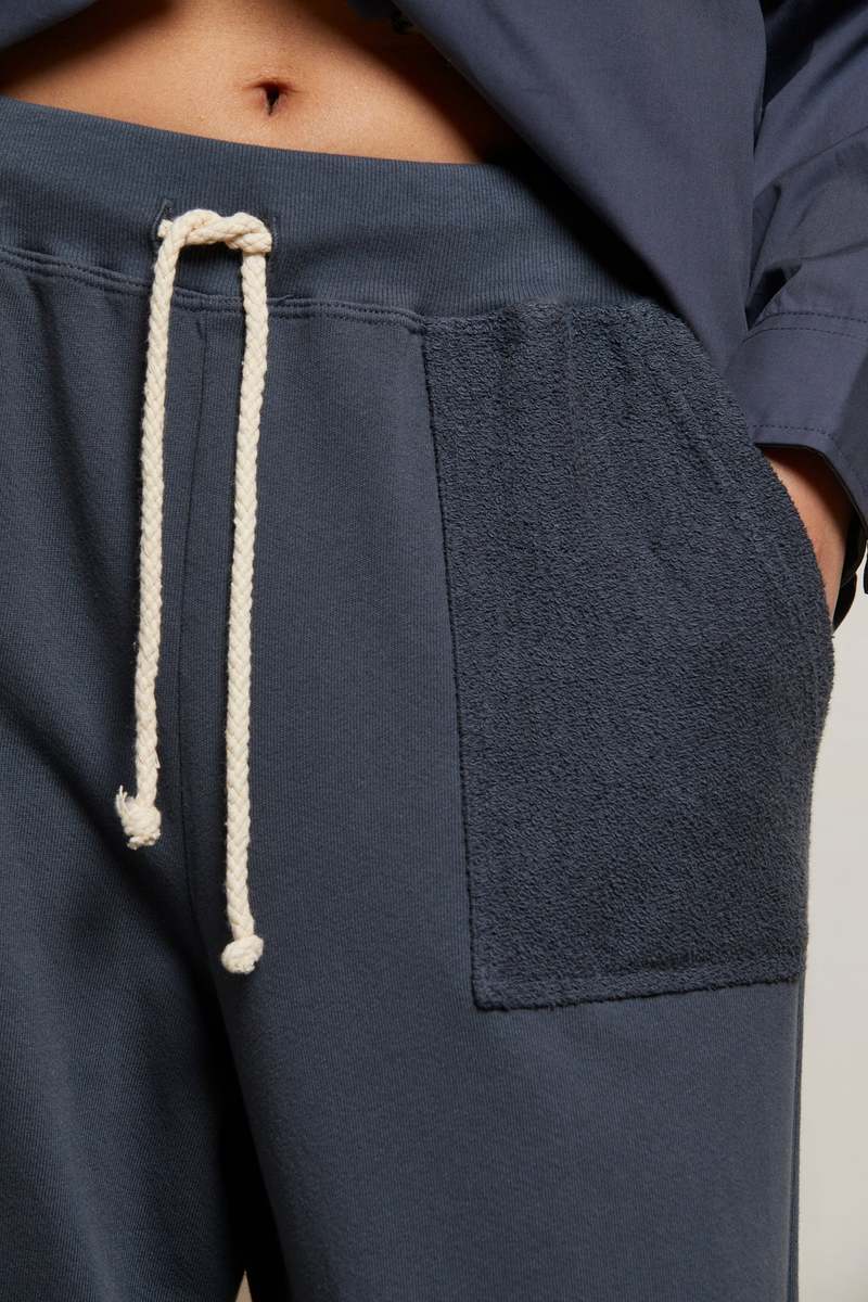 basic. Rosanna French Terry Reverse Pocket Pant