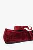 "INTENTIONALLY __________." Valley Velvet Ballet Flat - Thumbnail 4