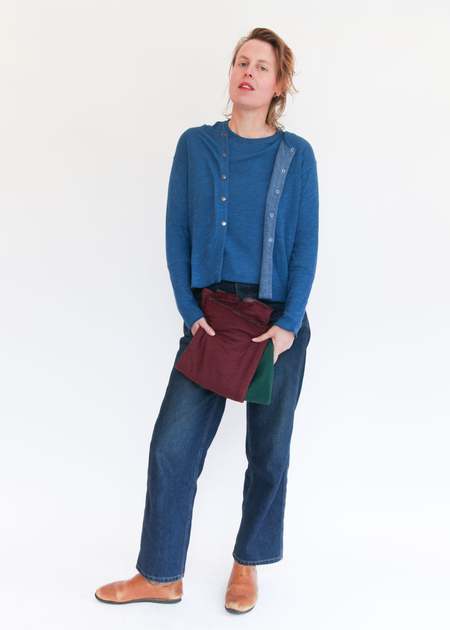 DISCOVERED BLACK COCO TWEED KNIT CARDIGAN JKT - Black | Garmentory