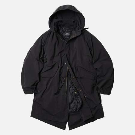 FRIZMWORKS Heavy Nylon M65 Fishtail Parka - Black | Garmentory