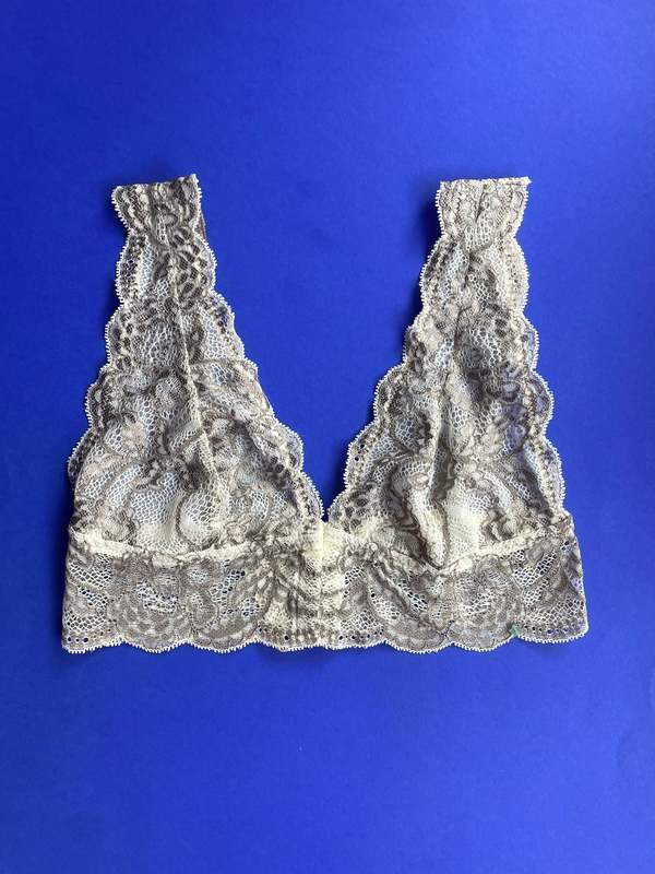 CLO Fortuna Lace Bralette with Wide Straps - White Storm CLO Fortuna Lace Bralette with Wide Straps - White Storm
