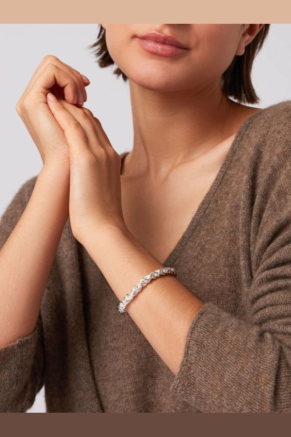 Jenny Bird Rizzo Bracelet - Silver