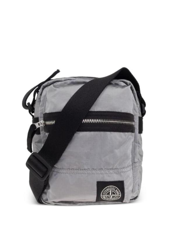Stone Island Messenger Bag - Pearl Gray
