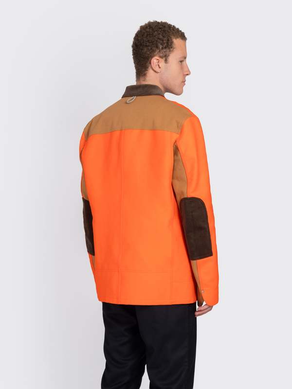 JUNYA WATANABE オレンジジャケット M JUNYA WATANABE M Jacket - Orange/Brown | Garmentory