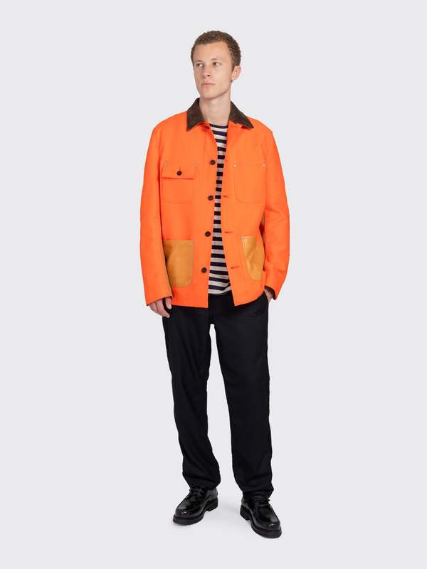 JUNYA WATANABE M Jacket - Orange/Brown | Garmentory