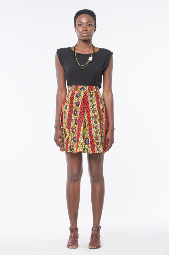 Osei-Duro Orbis Panel Skirt Osei-Duro Orbis Panel Skirt