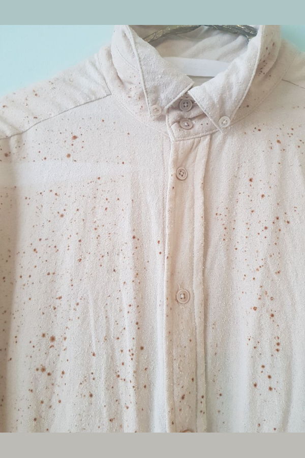 Lela Jacobs Propa Shirt - Rust Stained