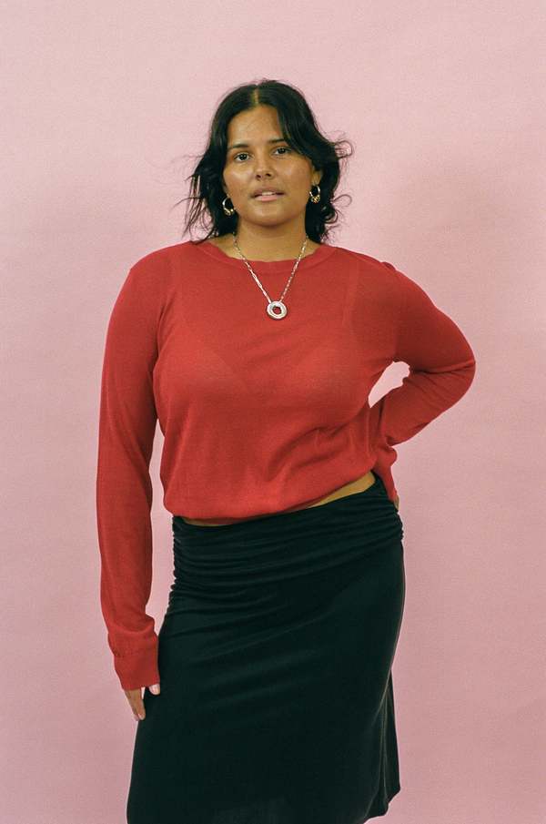 ciao lucia Lacerta Sheer Sweater ciao lucia Lacerta Sheer Sweater