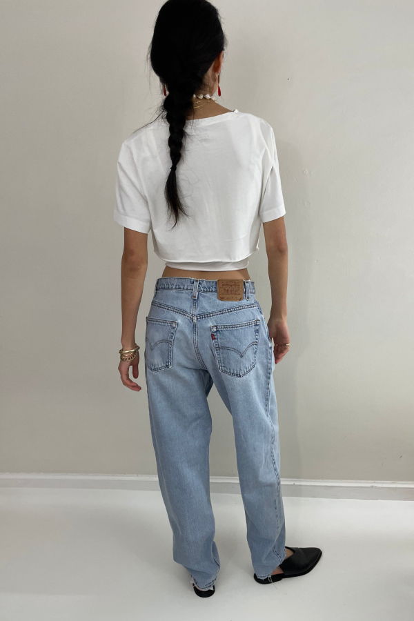 Vintage 80s Levis 560 Loose Fit Tapered Leg Jeans 32x31