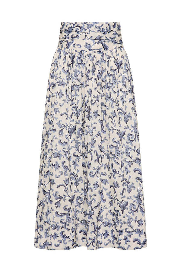 Posse Rue Skirt - Blue Baroque