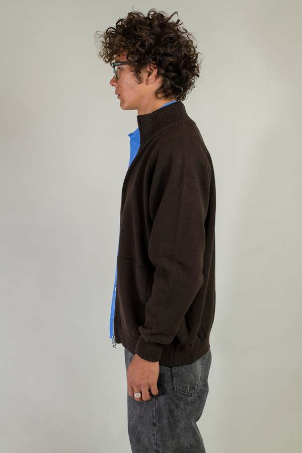 Yoko Sakamoto Drivers Knit Sweater - Brown | Garmentory