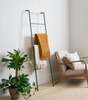 Yamazaki Home Leaning Storage Ladder - White - Thumbnail 13
