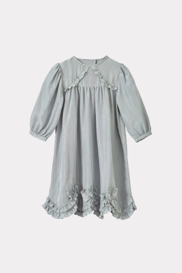 KIDS Caramel Marta Silk Dress