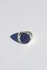 Odissea NY Perlmutte Lapiz Lazuli Ring - Silver - Thumbnail 1