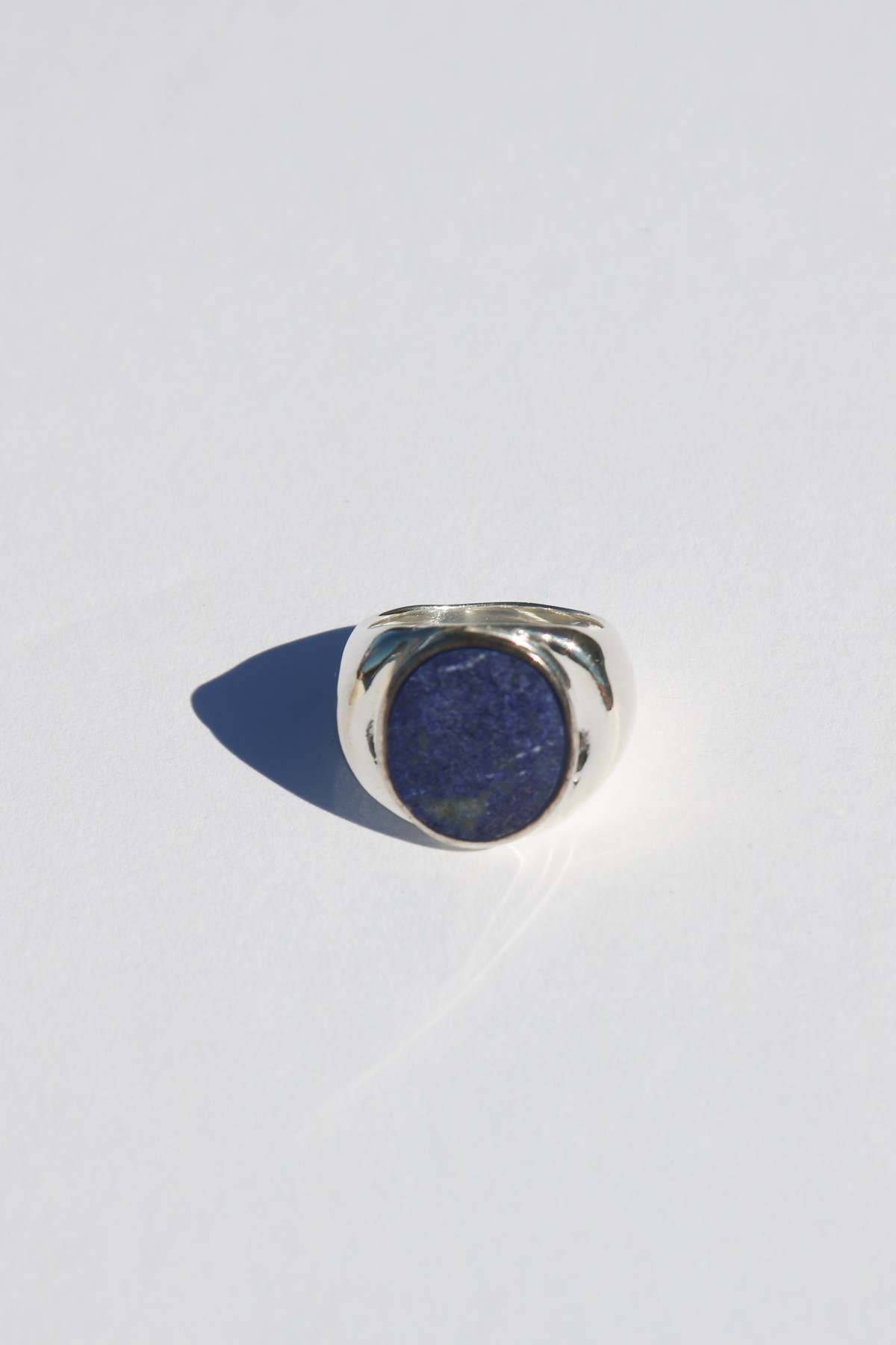 Odissea NY Perlmutte Lapiz Lazuli Ring - Silver - Image 1 of 3