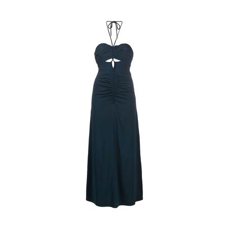 knee length dresses for ladies Self-Portrait - Black Tailored Crepe Midi Dress