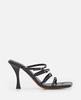 Proenza Schouler 95mm Leather Sandals - Black - Thumbnail 1