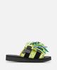 Alanui Suicoke X Alanui Moto Fringed Slippers - Yellow - Thumbnail 1