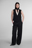 Ami Alexandre Mattiussi Vest - Black - Thumbnail 2